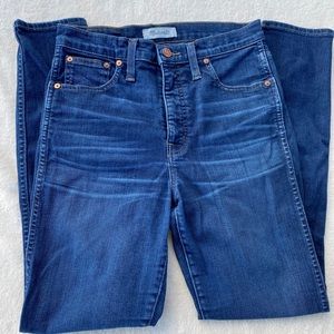 Madewell 10’ High Riser Skinny Skinny Jean Size 27